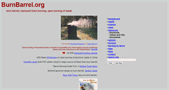 Desktop Screenshot of burnbarrel.org